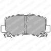 DELPHI LP1439 Brake Pad Set, disc brake