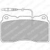 DELPHI LP1516 Brake Pad Set, disc brake
