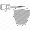 DELPHI LP1530 Brake Pad Set, disc brake
