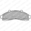 DELPHI LP1625 Brake Pad Set, disc brake