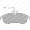 DELPHI LP1749 Brake Pad Set, disc brake