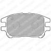DELPHI LP1768 Brake Pad Set, disc brake