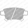 DELPHI LP1785 Brake Pad Set, disc brake