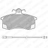 DELPHI LP1800 Brake Pad Set, disc brake