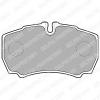 DELPHI LP1826 Brake Pad Set, disc brake
