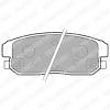 DELPHI LP1829 Brake Pad Set, disc brake