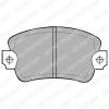 DELPHI LP197 Brake Pad Set, disc brake
