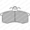DELPHI LP551 Brake Pad Set, disc brake