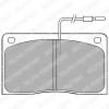 DELPHI LP568 Brake Pad Set, disc brake