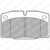 DELPHI LP581 Brake Pad Set, disc brake