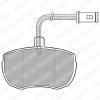 DELPHI LP651 Brake Pad Set, disc brake