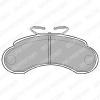 DELPHI LP735 Brake Pad Set, disc brake