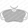 DELPHI LP848 Brake Pad Set, disc brake