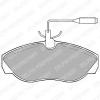 DELPHI LP877 Brake Pad Set, disc brake