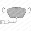 DELPHI LP886 Brake Pad Set, disc brake