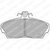 DELPHI LP911 Brake Pad Set, disc brake