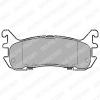 DELPHI LP932 Brake Pad Set, disc brake
