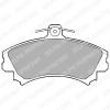 DELPHI LP993 Brake Pad Set, disc brake