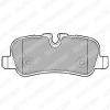 DELPHI LP1936 Brake Pad Set, disc brake
