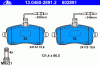 ATE 13.0460-2891.2 (13046028912) Brake Pad Set, disc brake