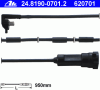 ATE 24.8190-0701.2 (24819007012) Warning Contact, brake pad wear