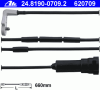 ATE 24.8190-0709.2 (24819007092) Warning Contact, brake pad wear