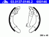 ATE 03.0137-0146.2 (03013701462) Brake Shoe Set