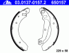 ATE 03.0137-0157.2 (03013701572) Brake Shoe Set