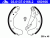 ATE 03.0137-0166.2 (03013701662) Brake Shoe Set