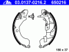 ATE 03.0137-0216.2 (03013702162) Brake Shoe Set