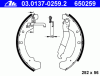 ATE 03.0137-0259.2 (03013702592) Brake Shoe Set