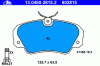 ATE 13.0460-2815.2 (13046028152) Brake Pad Set, disc brake