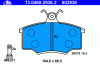 ATE 13.0460-2936.2 (13046029362) Brake Pad Set, disc brake