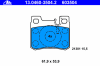 ATE 13.0460-3504.2 (13046035042) Brake Pad Set, disc brake