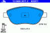 ATE 13.0460-3811.2 (13046038112) Brake Pad Set, disc brake