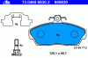 ATE 13.0460-5830.2 (13046058302) Brake Pad Set, disc brake