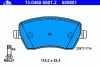 ATE 13.0460-5801.2 (13046058012) Brake Pad Set, disc brake