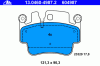 ATE 13.0460-4987.2 (13046049872) Brake Pad Set, disc brake
