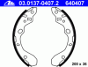 ATE 03.0137-0407.2 (03013704072) Brake Shoe Set