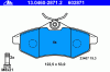 ATE 13.0460-2871.2 (13046028712) Brake Pad Set, disc brake