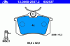 ATE 13.0460-2937.2 (13046029372) Brake Pad Set, disc brake