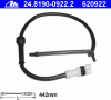 ATE 24.8190-0922.2 (24819009222) Warning Contact, brake pad wear