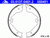ATE 03.0137-0451.2 (03013704512) Brake Shoe Set, parking brake