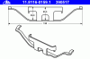 ATE 11.8116-0159.1 (11811601591) Spring, brake caliper