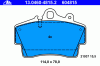 ATE 13.0460-4815.2 (13046048152) Brake Pad Set, disc brake