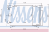 NISSENS 94769 Condenser, air conditioning