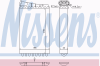 NISSENS 72655 Heat Exchanger, interior heating