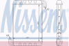 NISSENS 75000 Heat Exchanger, interior heating