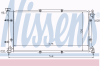 NISSENS 67703 Radiator, engine cooling