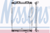 NISSENS 628700 Radiator, engine cooling